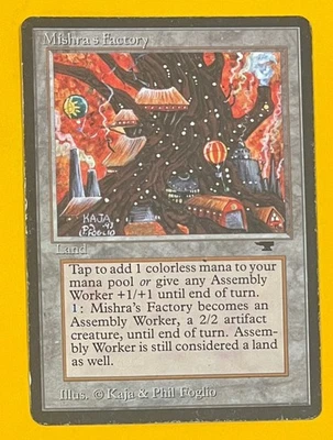MTG  MISHRA'S FACTORY (Fall) Antiquities (OldManMTG 012-667) - Image 1 of 4