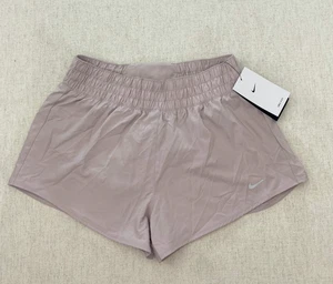 Pantalones Cortos de Entrenamiento Nike Para Mujer S Gris Claro Dri-Fit Absorbe la Humedad Pull On Nuevos con Etiquetas - Imagen 1 de 16