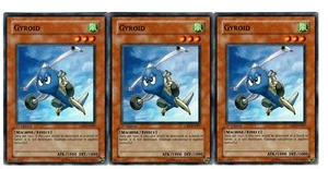 Yugioh- 3X Gyroid - Common - 1st Edition - CRV-EN007 - Near Mint - Picture 1 of 1