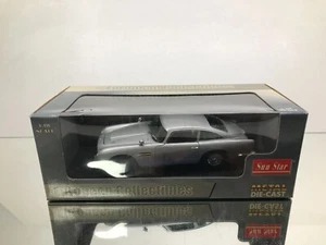 SUN STAR 1005 ASTON MARTIN DB5 1963 -SILVER METALLIC 1:18- HIGH QUALITY IN BOX - Imagen 1 de 10