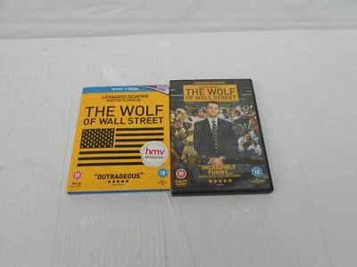 THE WOLF OF WALL STREET REGION 2 DVD + BLU RAY USED - Image 1 of 4