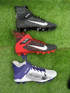 Nike Alpha Menace Fußballschuhe Gr. 13 rot/schwarz/lila - Bild 1 von 7