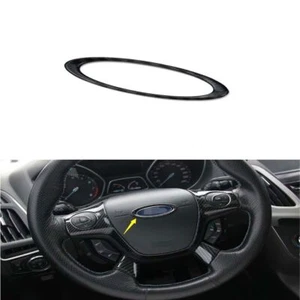 For Ford Focus ST/RS 2012-2018 ABS Carbon Fiber Trim Inner Steering Wheel Frame - Picture 1 of 6