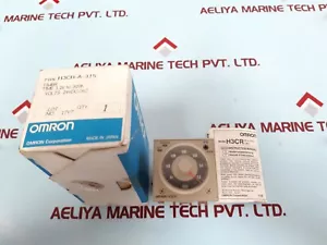 OMRON H3CR-A-315 Timer 24VDC/AC 50/60HZ Contact 5A 250VAC - Picture 1 of 7