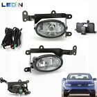 Fog Lights Clear Lens For 2006 2007 2008 Honda Civic Coupe 2D Wires Switch Panel