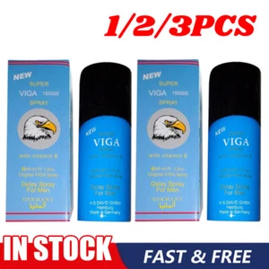1-3PCS 150000VIGA Overspeed Spray Reduces Male Delayed Ejaculation Lasting 45ML, - Picture 1 of 10