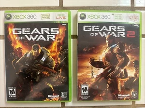 Gears of War 1 und 2 nur Hülle & Disc (Xbox 360) - Bild 1 von 3
