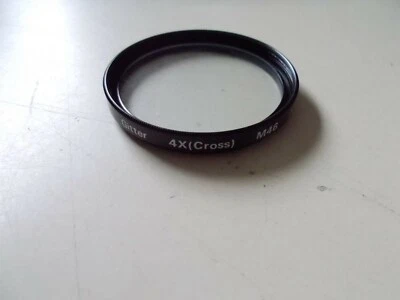 Lattice Filter, 4 X , Cross, 46 MM, M46 (22), # K- 217-15 - Image 1 of 2