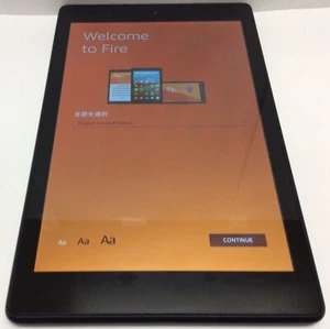 Amazon Kindle Fire HD 8 7th Gen SX0340T 16GB 8” Black - Picture 1 of 5
