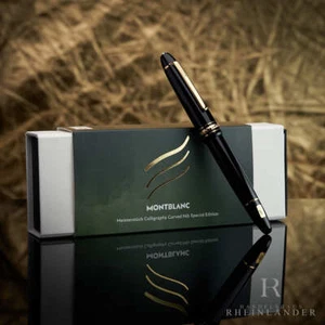 Montblanc Meisterstuck 146 LeGrand Calligraphy Curved Nib Fountain Pen 130205 - Picture 1 of 6