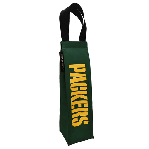 Green Bay Packers Insulated Wine Tote Bag Cover