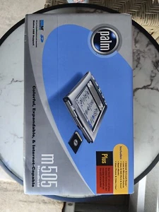 NEW *Palm M505 Handheld Colorful, Expandable, and Internet Capable New Open Box - Picture 1 of 2