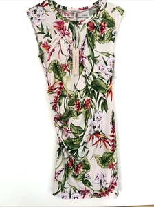 BNWT BCBGeneration Ladies Size XXS Floral Ruched One Side Dress - Picture 1 of 8