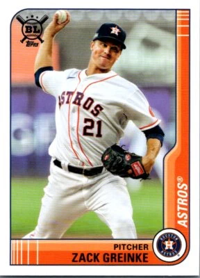 2021 Topps Big League #150 Zack Greinke Rainbow Foil #/199 - Image 1 of 2