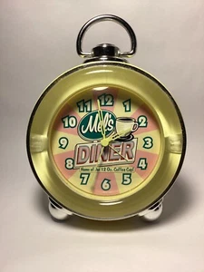 Retro Uhr Mel's Diner Wecker funktioniert super - Bild 1 von 5