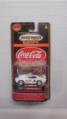 Matchbox Collectibles Coca Cola Play Refreshed Collection 1970 Pontiac GTO White - Image 1 of 4