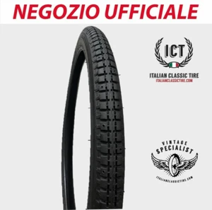 CECCATO 2t Compatible 2x20 Vintage Moped Tires - Picture 1 of 3