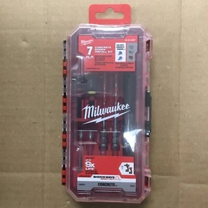 Milwaukee 7tlg. Betonschrauben Montageset 48-20-9097 - Bild 1 von 1