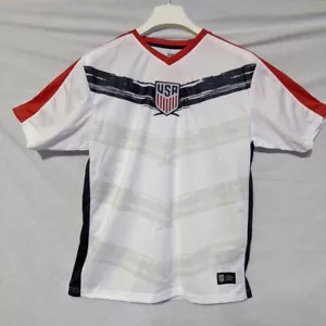 United States Soccer Federation Jersey USA Adult Shirt - White, Size XXL NWT - Picture 1 of 8