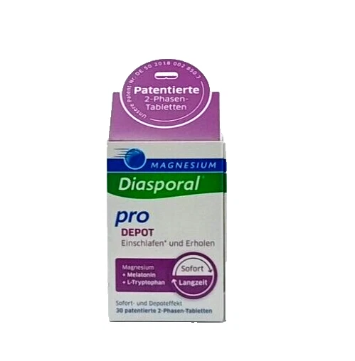 PROTINA PHARM. GMBH MAGNESIUM DIASPORAL Depot Einschlafen und Erholen Tabletten 30 Stück