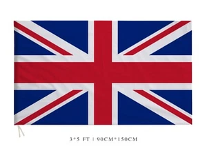 Clearance | United Kingdom Flag, 5FT x 3FT Great Britain Flag, King Charles III - Picture 1 of 5
