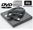 EXTERN USB DVD-RW CD-RW CD- DVD-BRENNER BURNER FOR WINDOWS XP 2000 7 8 10 #LW4