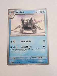 Cetitan 055/193 NM / M - Paldea Evolved Scarlet Violet Pokemon Card - Picture 1 of 1