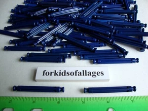Lote de 100 piezas/piezas de repuesto estándar a granel KNEX AZUL OSCURO 2 1/4 - Imagen 1 de 1