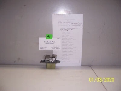 BLOWER MOTOR RESISTOR  MANY 1983-2014 FORD TRUCK/VAN/BRONCO  YH1698/RU318 - Image 1 of 4