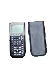 Texas Instruments TI-84 Plus Graphing Calculator With Cover - Black - Picture 1 of 2