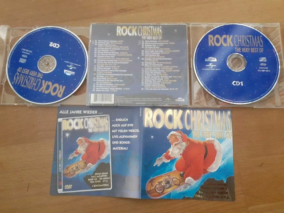 2-CD-Set Rock Christmas - The Very Best Of UNIVERSAL 2000 40 X-Mas Hits WHAM! - Bild 1 von 1