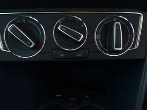 Per Audi A1 2010-2013 Alluminio Anello Ventilazione Anelli Cromati 3 pezzi - Foto 1 di 9