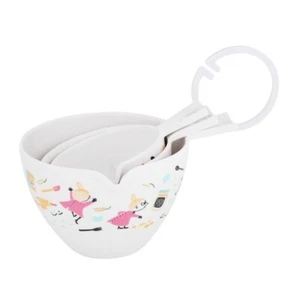 Moomin Little My Baking Pastel Melamine Measuring Cups Set of 3 - Picture 1 of 5