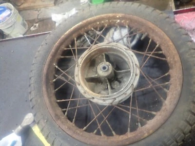 1968 Laverda 200 Twin Gemini Rear Wheel Rim - Image 1 of 4