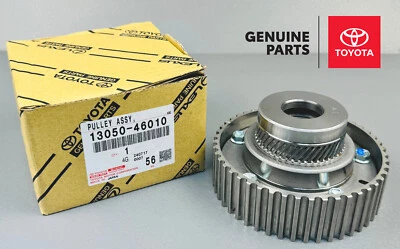 13050-46010 Supra Lexus TOYOTA GS300 IS300 SC300 OEM Camshaft Pulley Timing LH - Image 1 of 4