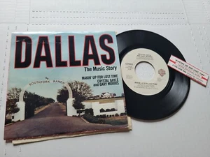 CRYSTAL GAYLE & GARY MORRIS / FORESTER SISTERS - 7" Dallas: The Music Story 1985 - Imagen 1 de 2