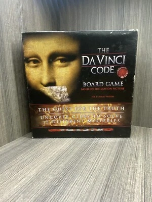 The Da Vinci Code Board Game 2006 by RoseArt Family Game Night Cards  - Image 1 of 4