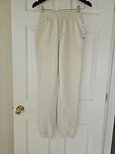 Urban Outfitters Out from Under Kya Fleece Joggers Sweats Ivory Women’s Size XS - Picture 1 of 16