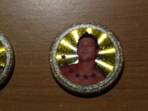 2011 Topps WWE Power Chipz Gold #G8 The Miz - Picture 1 of 1