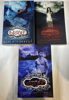 A SHADE OF VAMPIRE 1-3 Book Lot Bella Forrest Paperback - Image 1 of 3