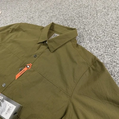 NEW 5.11 Tactical Shirt Mens S Green Igor Long Sleeve Snap Button Rapid Entry - Image 1 of 4