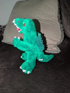 VINTAGE GODZILLA 8" COLLECTIBLE 1980'S GREEN PLUSH ANICO INTERNATIONAL INC. HTF - Picture 1 of 6