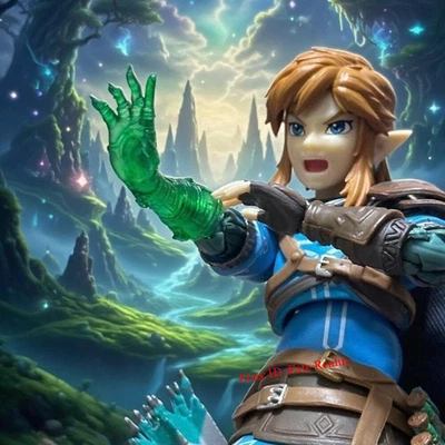 1/12 Figma Link Male Hand Accessories For 6" Romankey Figma SHF Figure Body - Image 1 of 3