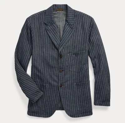 RRL Double RL Ralph Lauren ‘Westbrook’ Herringbone Sport Coat Jacket Small $690+ - Image 1 of 4