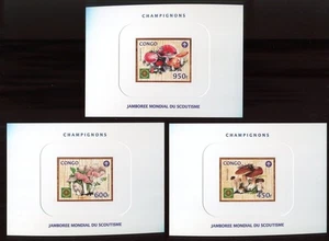 LY118 PILZE PFADFINDER FLORA NATUR! KARTON 3BL MNH - Bild 1 von 1