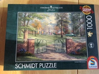 Graceland 50th Anniversay Thomas Kinkade Schmidt Jigsaw 1000 BRAND NEW - Image 1 of 3