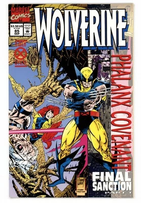 Wolverine #85 NM 9.4 1994  Adam Kubert Cover - Image 1 of 2