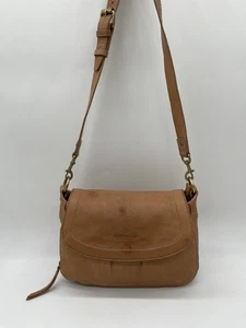 American Leather Co. Marino Umhängetasche in "Vachetta" hellbraun cognac 200 $ - Bild 1 von 23