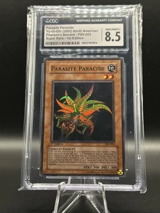 Parasite Paracide Yu-Gi-Oh! 2002 Pharaoh's Servant PSV-003 1st Ed. CGC 8.5 - Picture 1 of 2