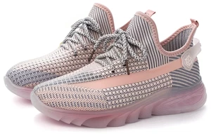 WOMENS RUNNING TRAINERS SHOCK ABSORBING CASUAL LADIES GYM WALKING SPORTS SHOES - Picture 1 of 10